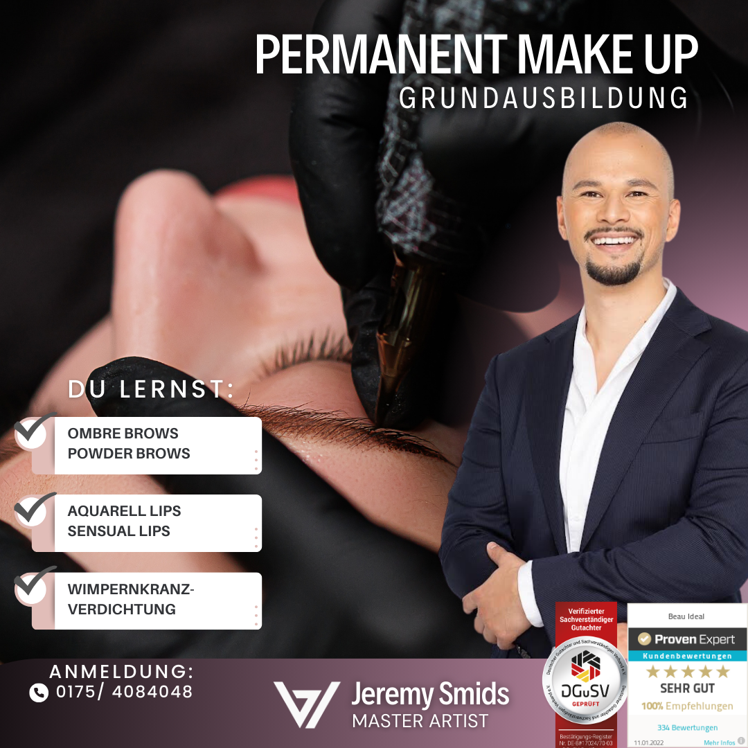 Permanent Make up - Premium Grundausbildung - München